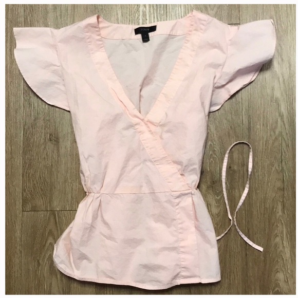 J. Crew Flutter-Sleeve Top - Picture 5 of 5